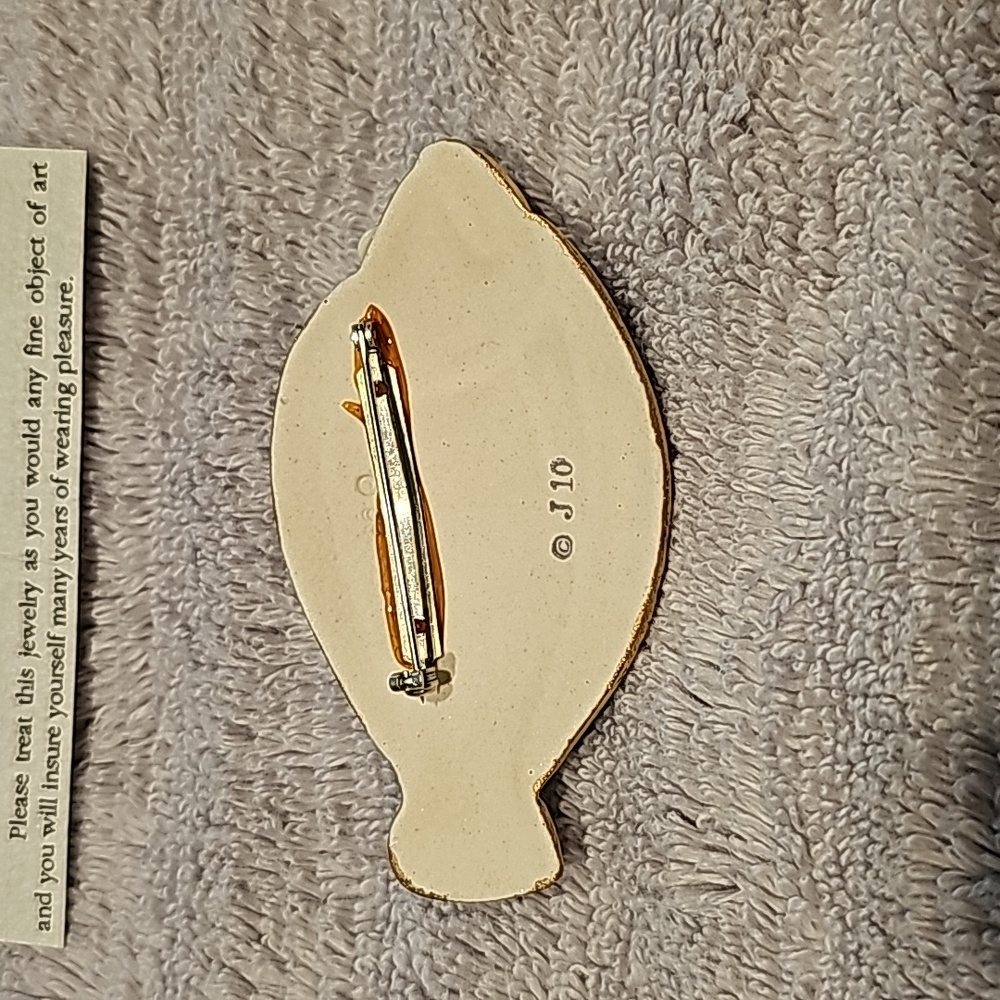 Cynthia Chuang Fish Pin - Picture 3 of 3